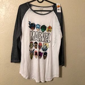 marvel shirt!